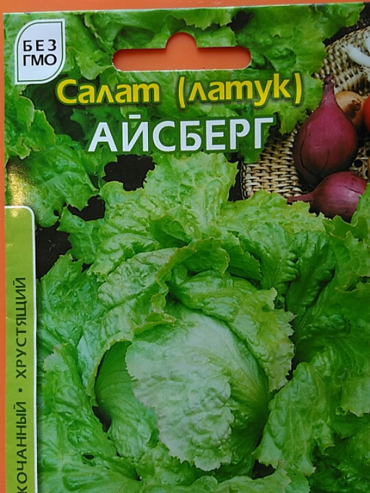 ТМ ВЕЛЕС Салат Айсберг 1г: продажа, цена в Львове. Семена и рассада ...