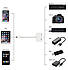 Багатофункціональний перехідник Lightning USB 3 Camera Adapter, для переміщення фото/відео на iPad Pro/ iPhone, фото 5