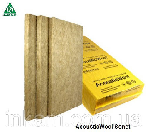 Звукоизоляция стен 50мм Акустик вул сонет (ID#309749659), цена: 204 ...