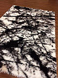 ВОРСИСТИЙ КИЛИМ DEFIER 7683 BLACK WHITE, фото 3