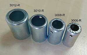 Гільзи під обжим тонкостінних шлангів А/С, (5/16) 3006 R редуційний No6 (обжимний стакан 16 х 10 мм)
