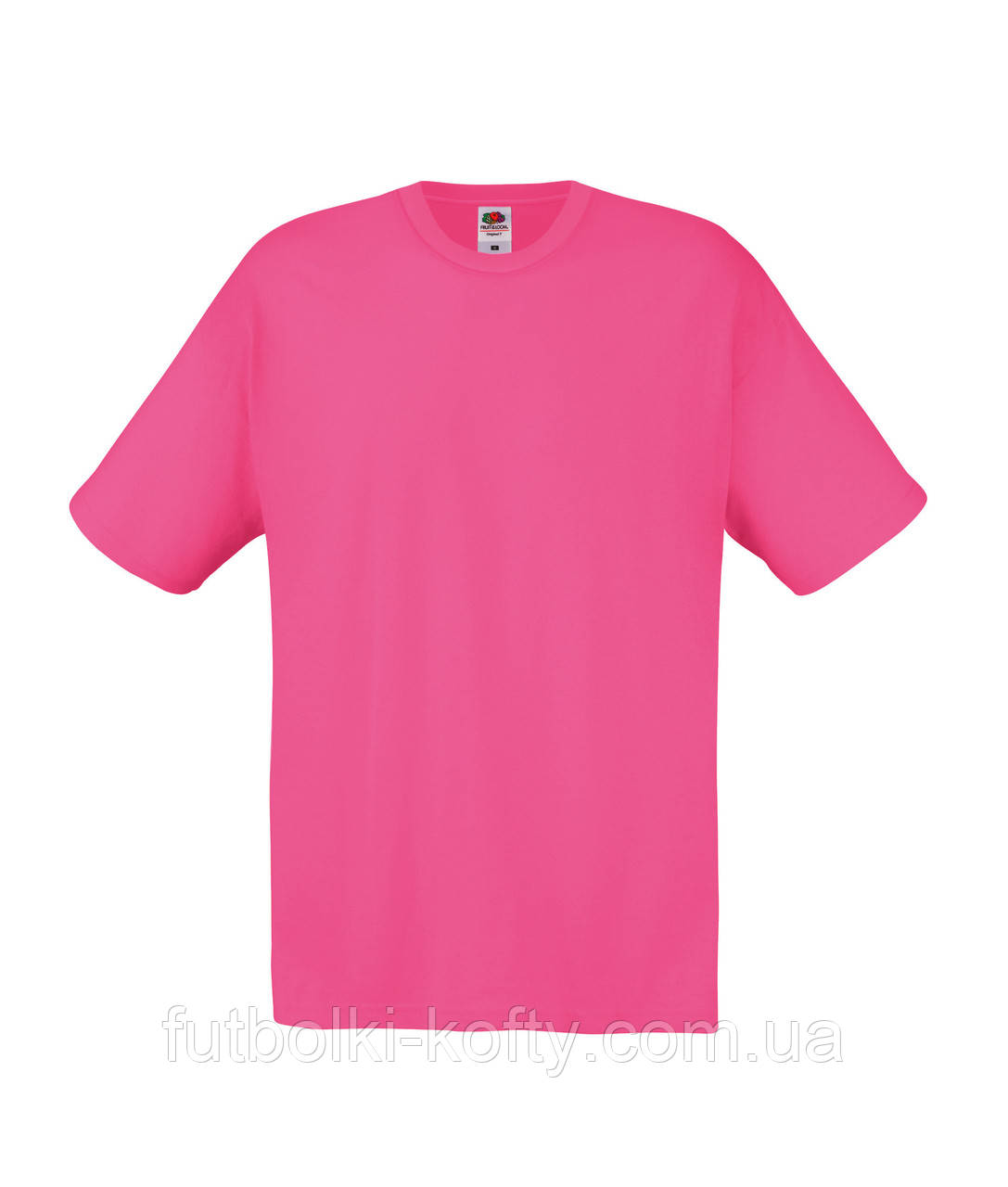 Футболка чоловіча малинова легка Original T Fruit of the Loom