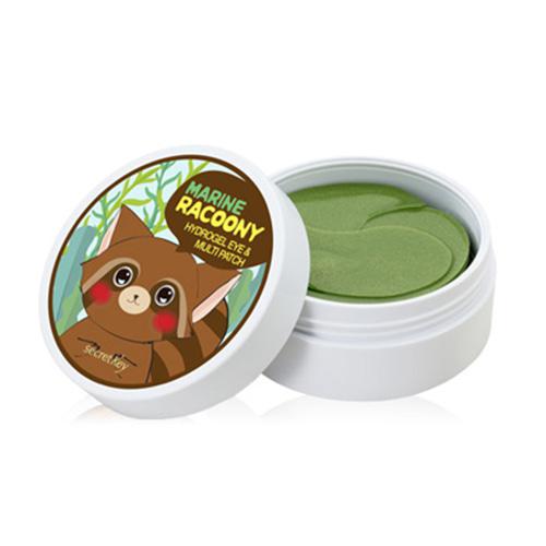 Гідрогелеві Патчі Під Очі Secret Key Marine Racoony Hydro-Gel Eye & Multi Patch 60 шт