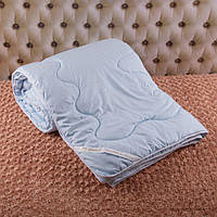 Ковдра"Комфорт 150*210"Зима Блакитний Мікрофібра,синтепон.Щільність 500 г/м2 арт.27082409 150*210 см.(р)