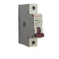 Автоматичний вимикач ElectroHouse 1 полюс 25A 4,5 kA 230-400V IP20