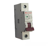 Автоматичний вимикач ElectroHouse 1 полюс 32A 4,5 kA 230-400V IP20