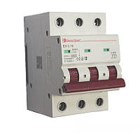 Автоматичний вимикач ElectroHouse 3 полюси 16A 4,5 kA 230-400V IP20