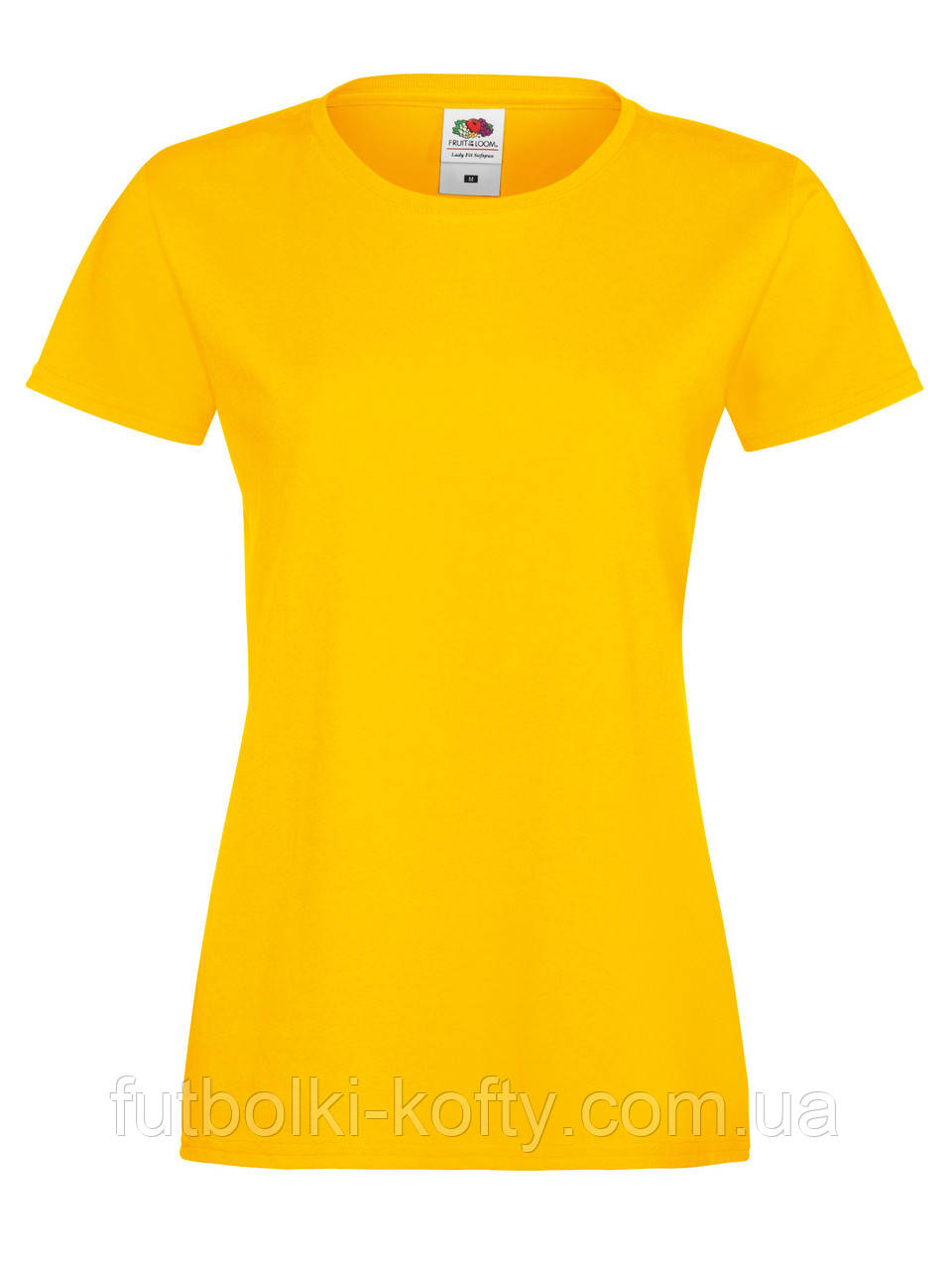 Жіноча футболка М'яка Сонячно-жовта Fruit of the loom 61-414-34 M