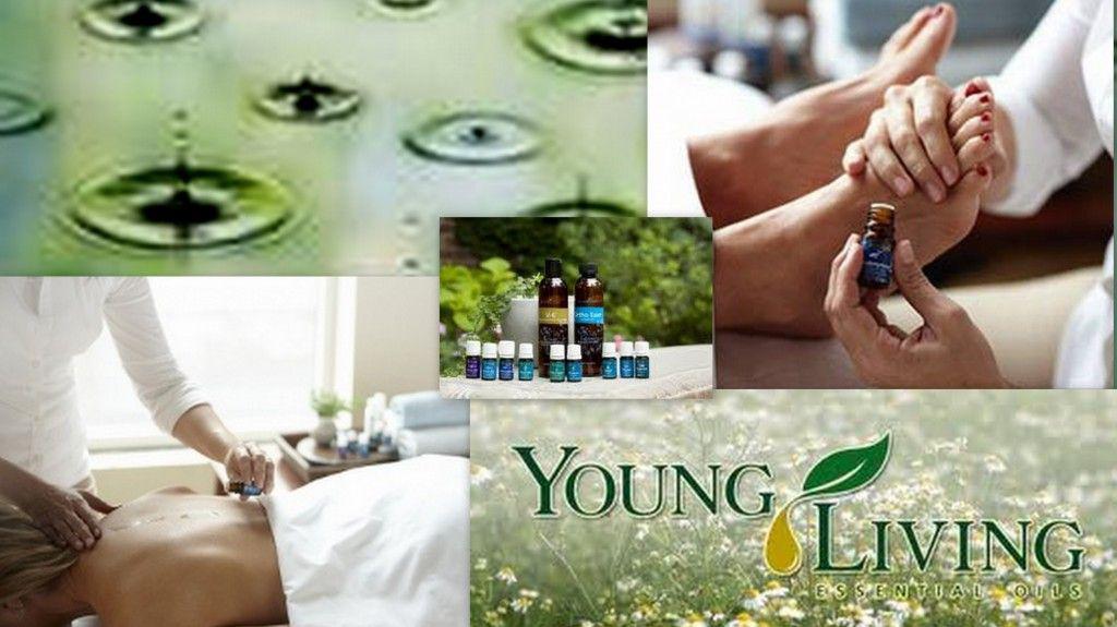 Унікальний масажний комплекс для омолодження "Краплі дощу" Raindrop Technique Essential Oil Coll Young Living