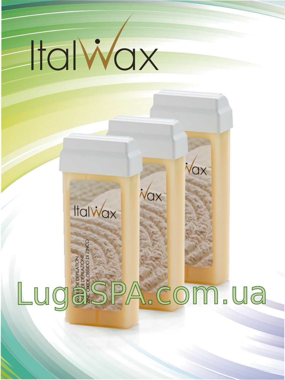 Теплий віск Natural Classic "Оксид цинку" у картриджі, ItalWax