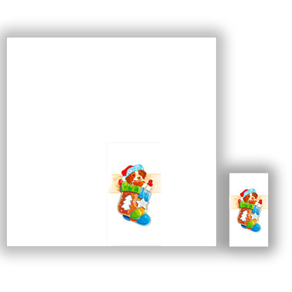 Салфетка ТМ Luxy 33*33 MINI, 3 шари, 10шт. Незвичайний сюрприз, фото 1