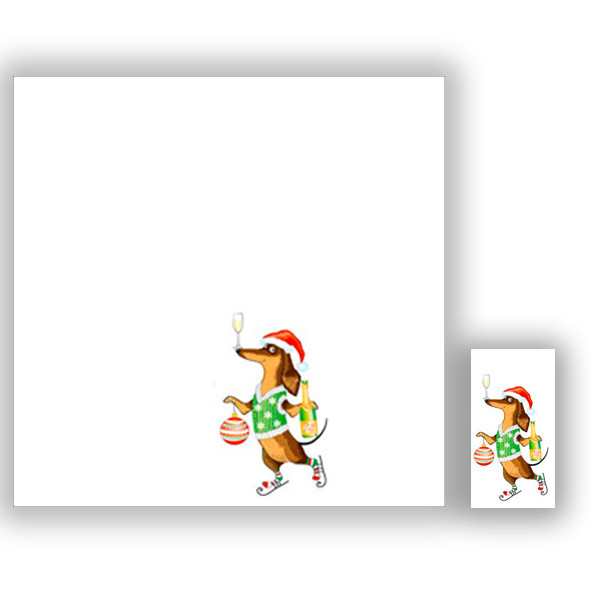 Салфетка ТМ Luxy 33*33 MINI, 3 шари, 10шт. Підданий Річард, фото 1