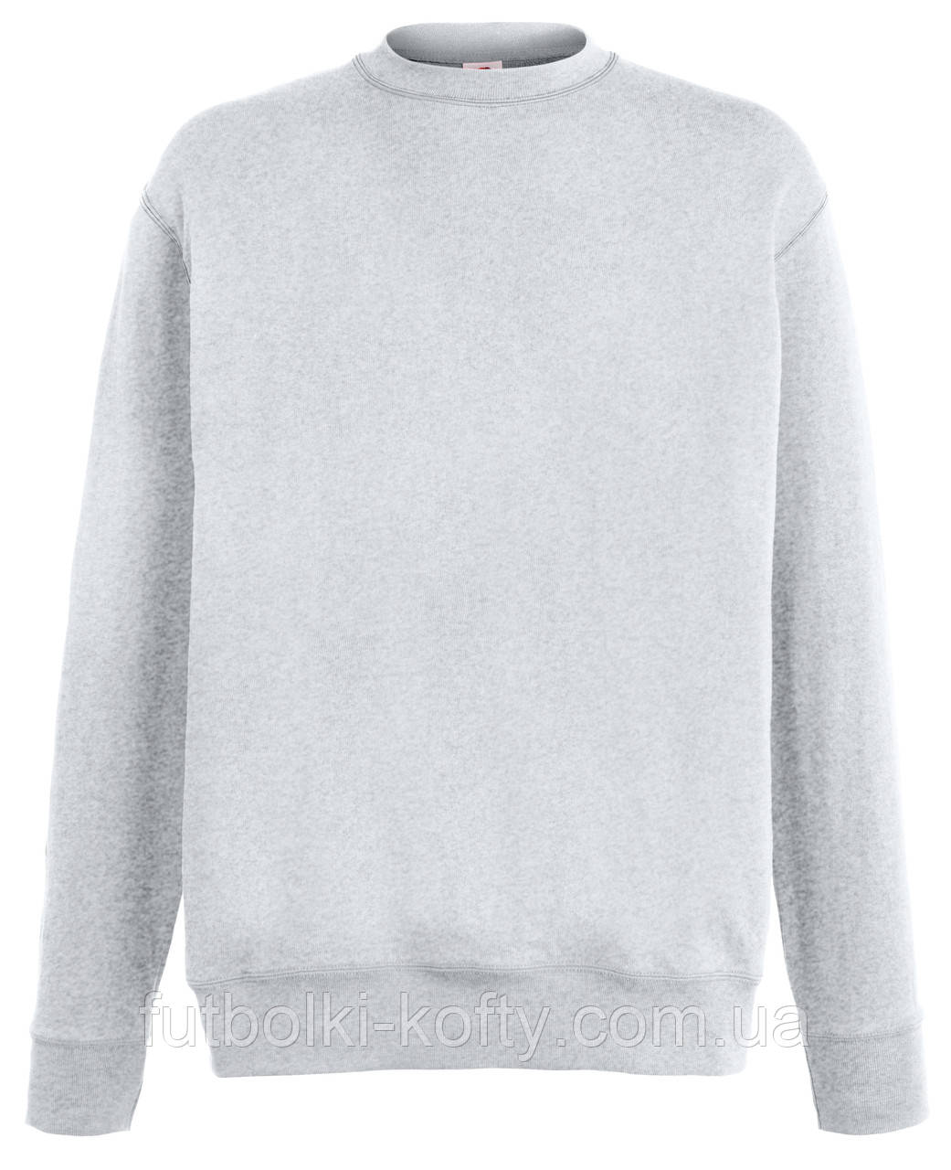 Світшот чоловічий сірий светр легкий Lightweight set-in sweat Fruit of the Loom,XL