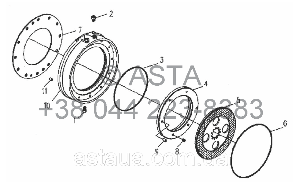 Раздаточная коробка передач на YTO X904 - фото 2 - id-p58012473