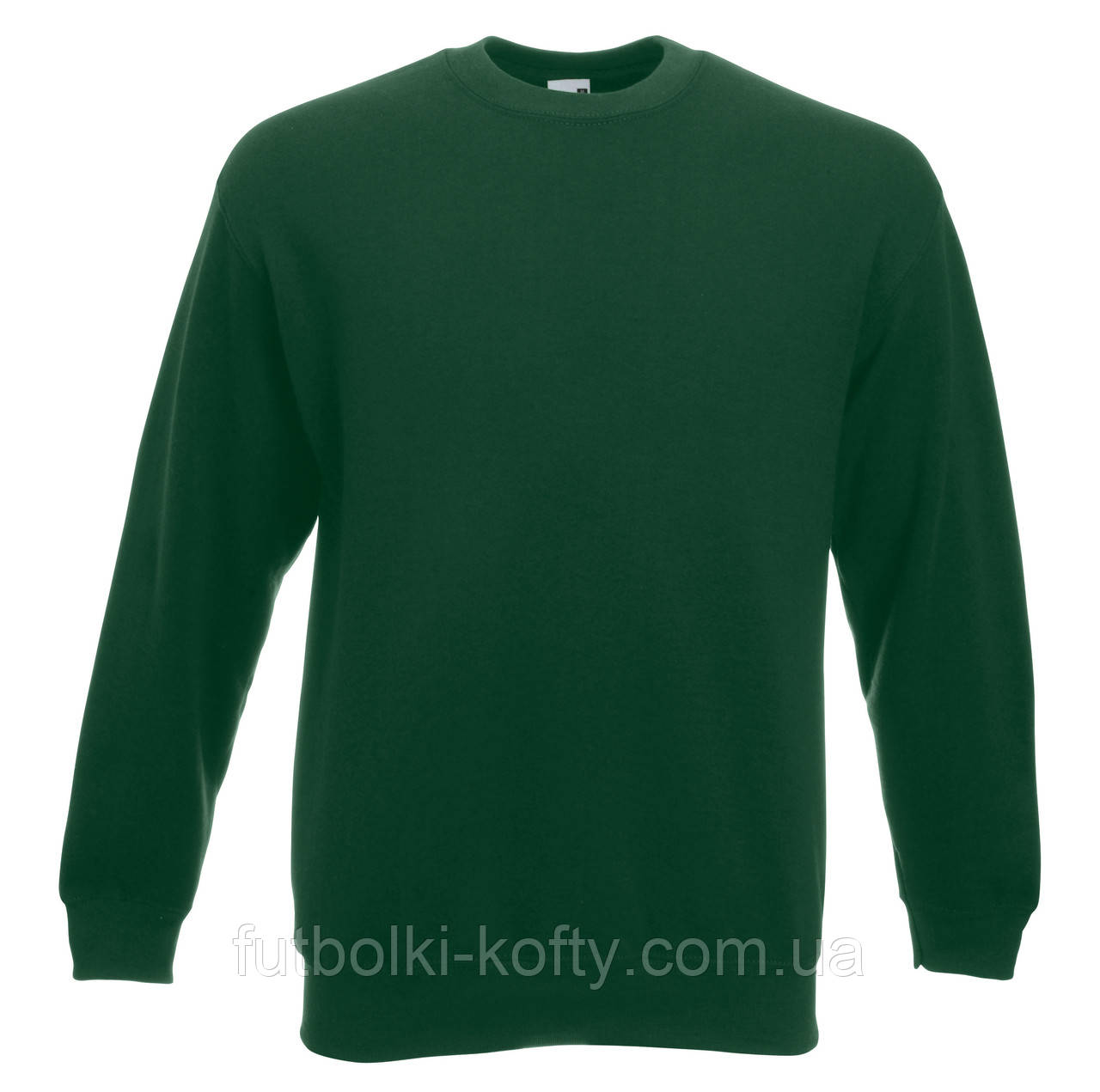 Чоловічий класичний светр Темно-зелений Fruit Of The Loom 62-202-38 М