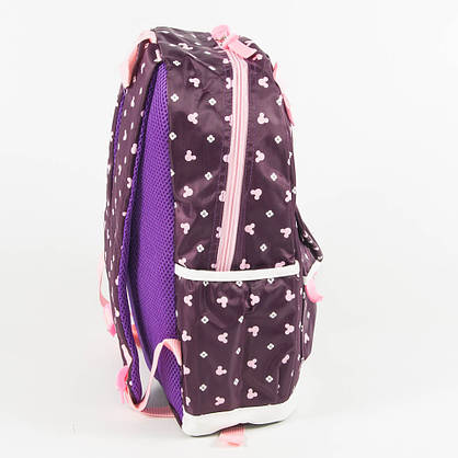 Оптом шкільний/прогулянковий рюкзак для дівчаток 3 в 1 - вишневий - 6-8325-2, фото 4