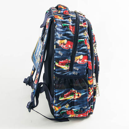 Оптом шкільний рюкзак для хлопчика з ортопедичною спинкою - синій - 31-Y020, фото 4