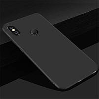 Чохол Xiaomi Redmi Note 5 / Note 5 Global / Note 5 Pro силікон soft touch бампер чорний