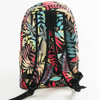 Оптом рюкзак для школи і прогулянок листя - червоний - 12-623, фото 5