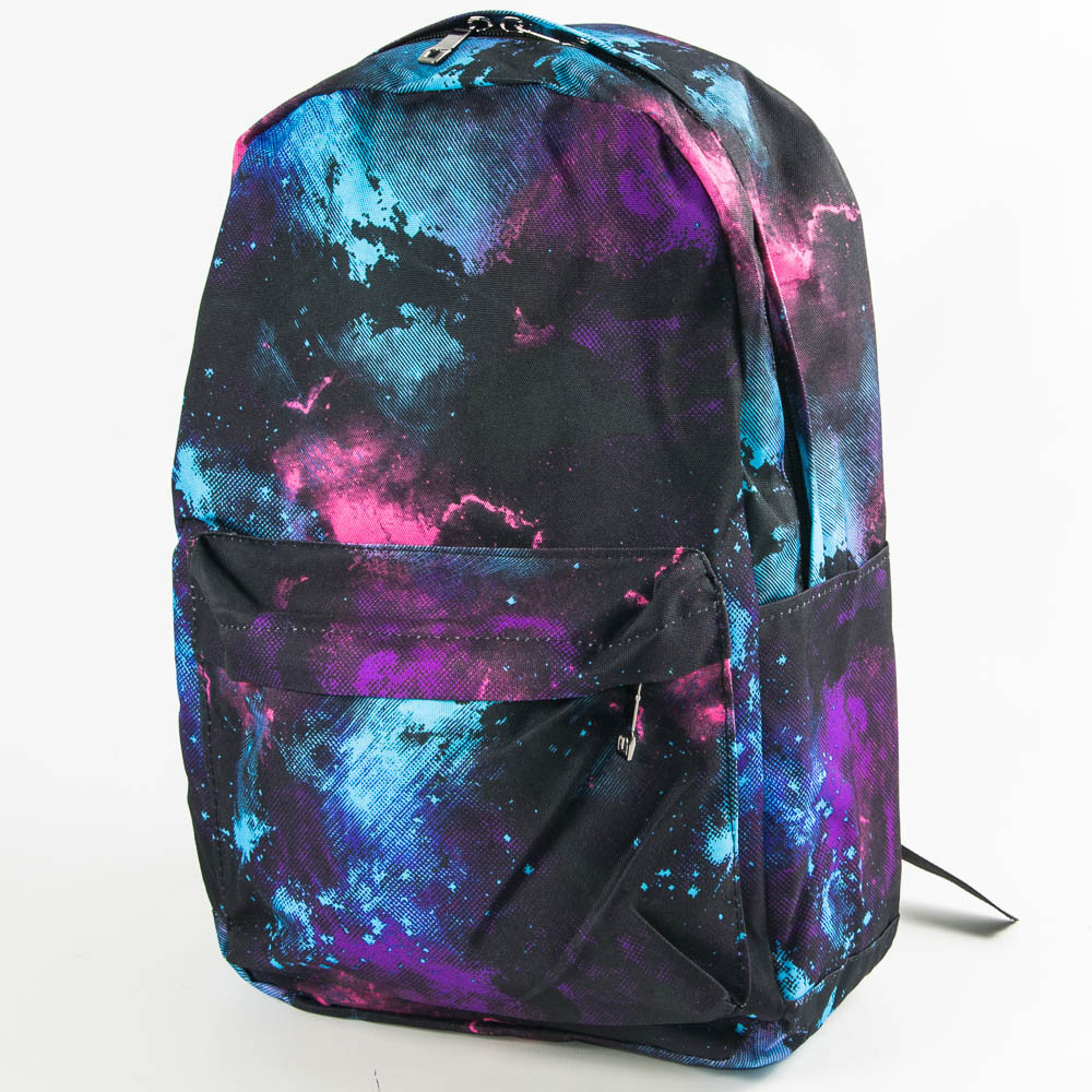 Оптом універсальний рюкзак для школи і прогулянок - чорний - 18102