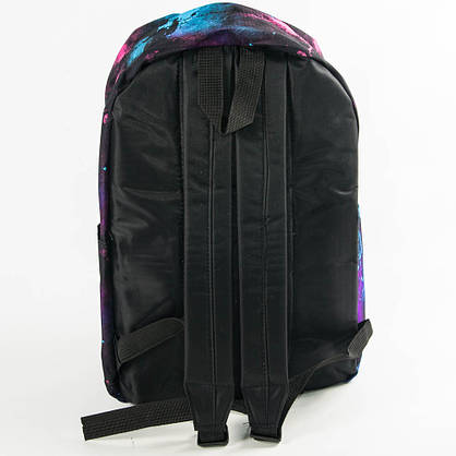 Оптом універсальний рюкзак для школи і прогулянок - чорний - 18102, фото 5