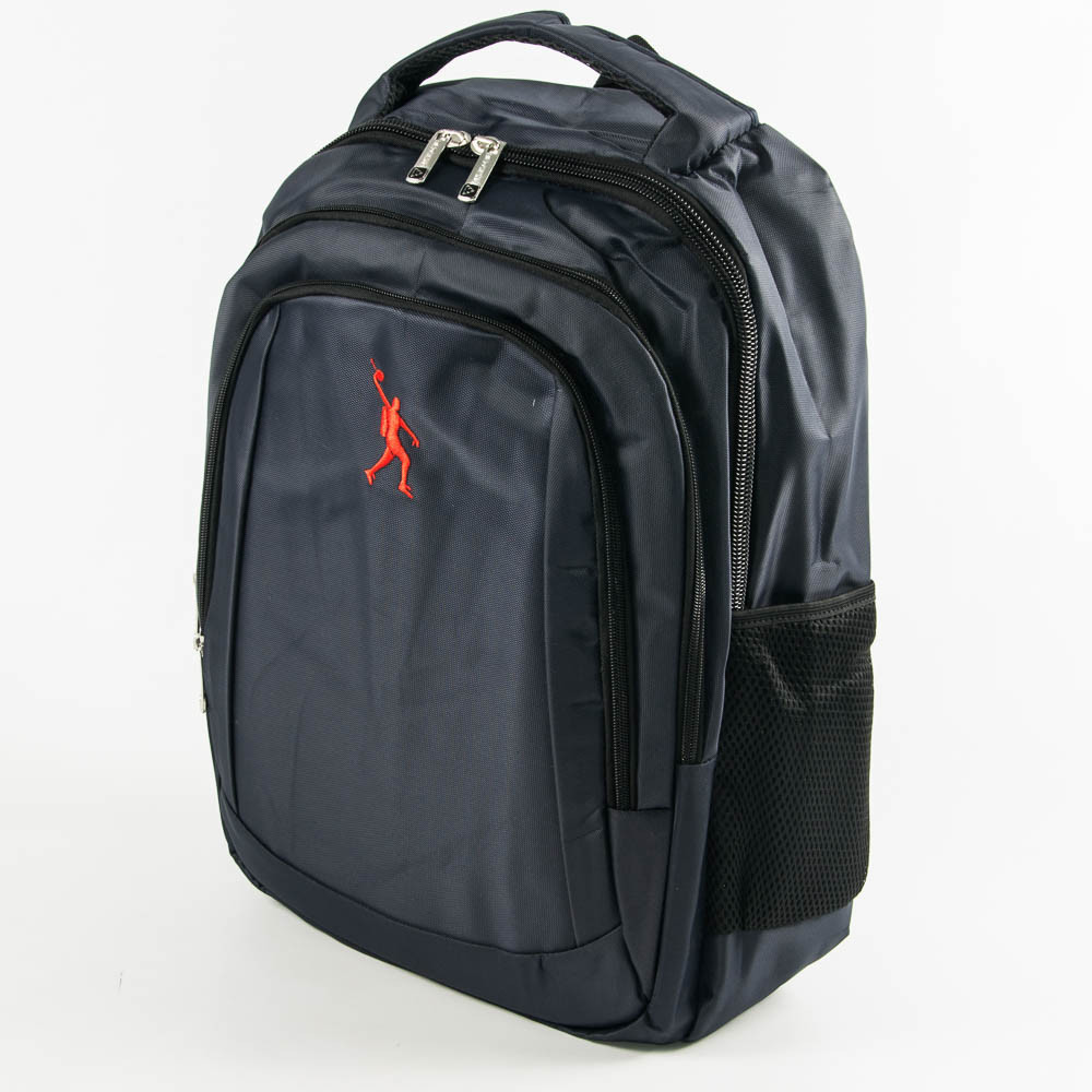 Оптом універсальний рюкзак для школи і прогулянок - синій - 3002