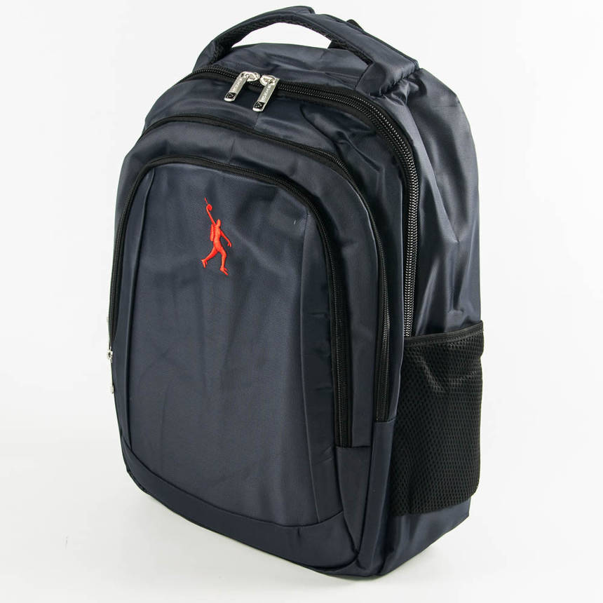 Оптом універсальний рюкзак для школи і прогулянок - синій - 3002, фото 1