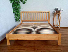Деревянная полуторная кровать для спальни из массива натурального дерева "Мечта" от производителя, фото 2