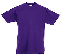 Дитяча Легка футболка Фіолетова Fruit of the loom 61-019-PE 5-6