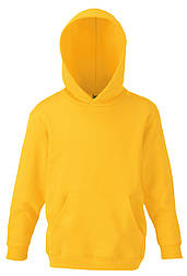 Худі дитяче жовте толстовка Fruit Of The Loom 62-043-34 5-6