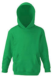 Худі дитяче зелене толстовка Fruit Of The Loom 62-043-47 5-6