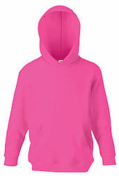 Худі дитяче малинове толстовка Fruit Of The Loom 62-043-57 5-6