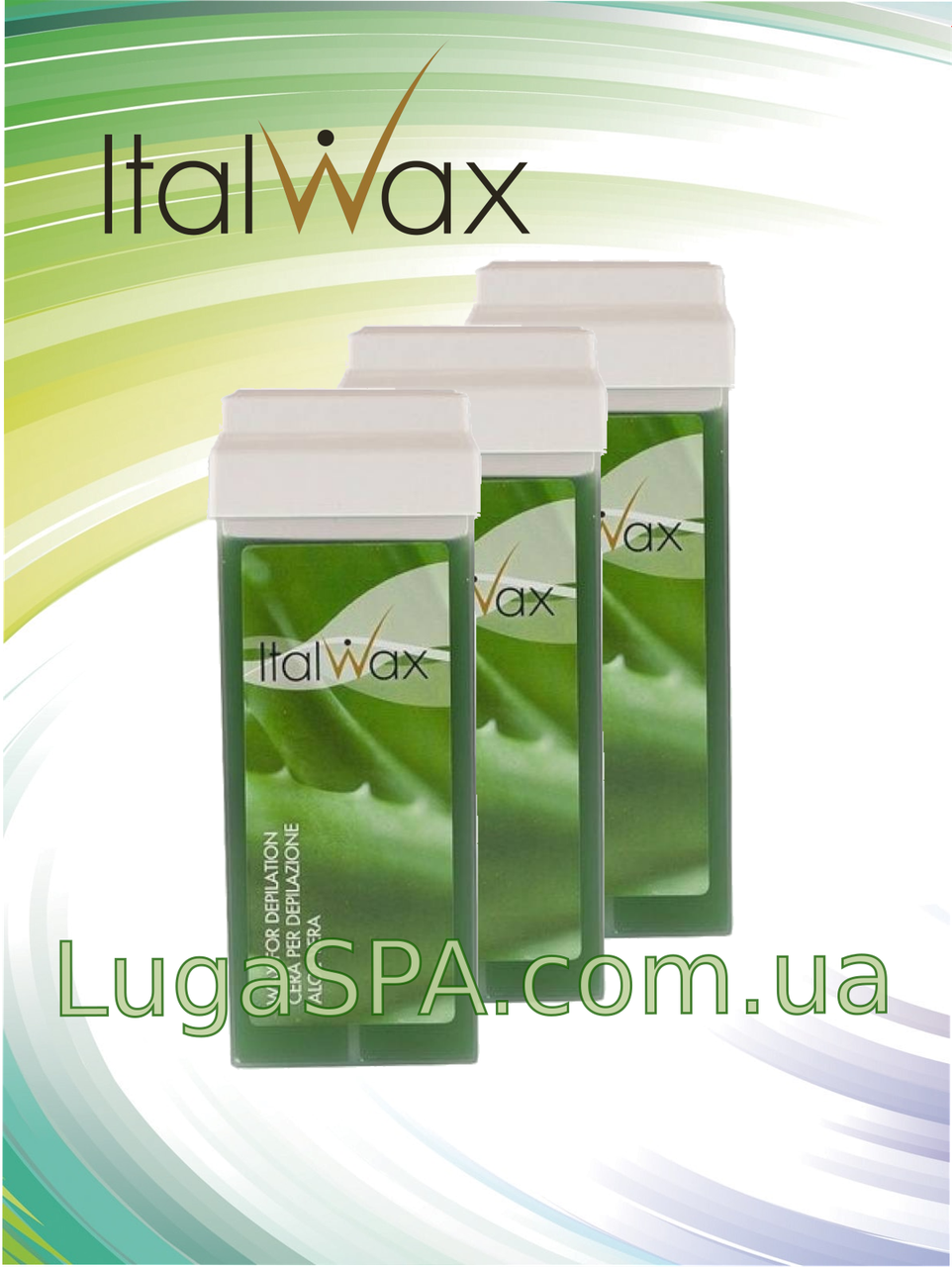 Теплий віск Natural Classic "Алое" у картриджі, ItalWax