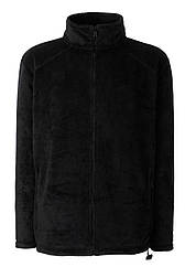 Чоловічий теплий фліс на блискавці Чорний Full Zip Fleece 62-510-36 L