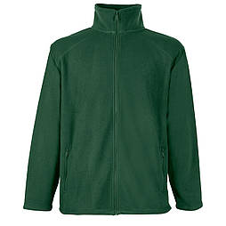 Чоловічий теплий фліс на блискавці Темно-зелений Full Zip Fleece 62-510-38 L