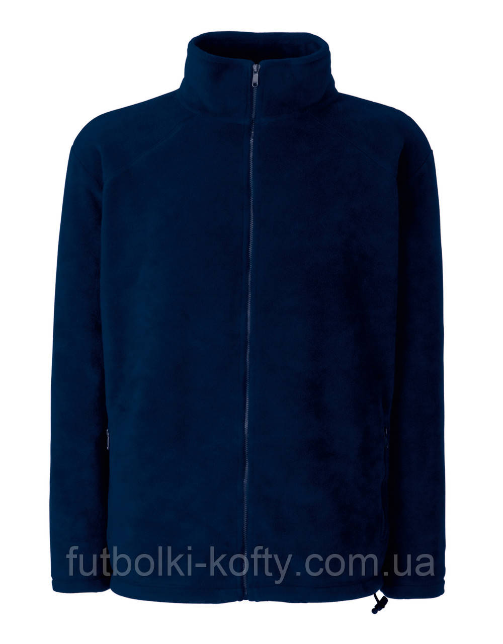 Чоловічий теплий фліс на блискавці Глибоко Темно-синій Full Zip Fleece 62-510-AZ L