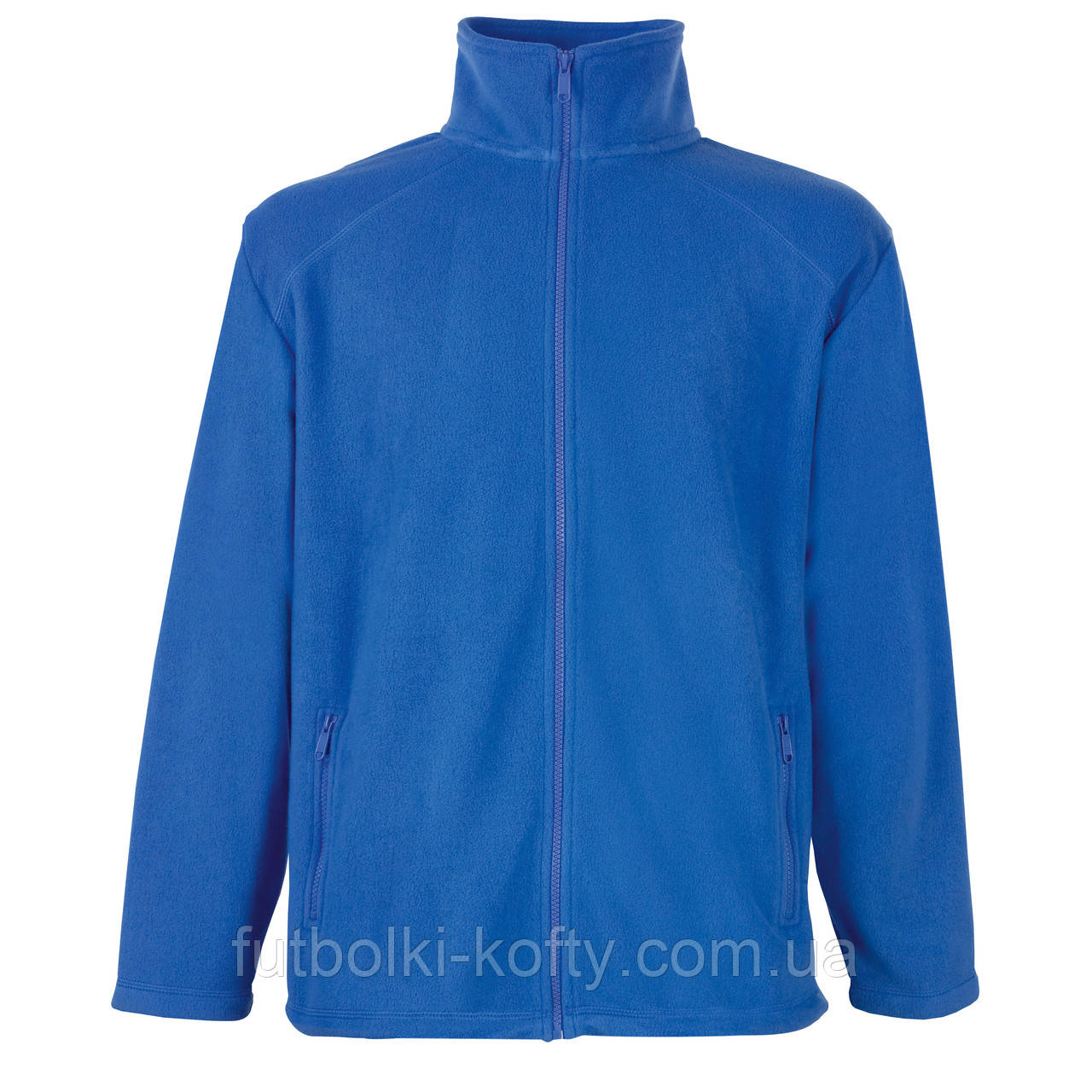 Чоловічий теплий фліс на блискавці Яскраво-синій Full Zip Fleece 62-510-51 XXL