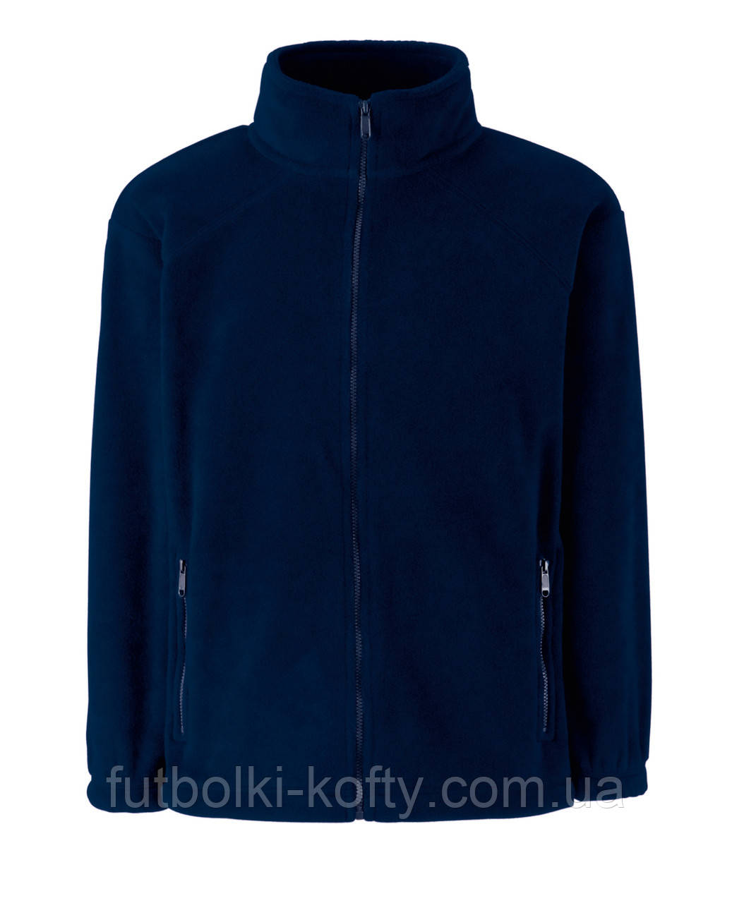 Дитячий теплий фліс на блискавці Глибоко Темно-синій Full Zip Fleece Kids 62-511-AZ 7-8