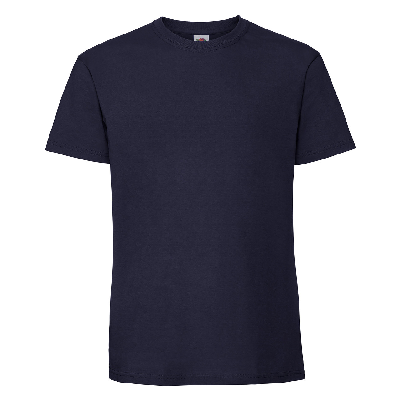 Чоловіча футболка щільна м'яка Темно-синя Fruit of the loom 61-422-32 M, фото 1