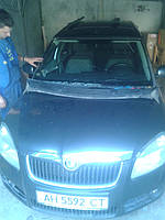 Замена лобового стекла Skoda Roomster в Никополе 1