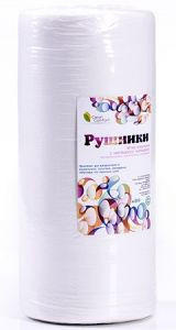 Технокомплекс Рушник Полотенце 40*70 см, спанлейс 40 г/м2, сітчаста стор., Білий, 100 шт./рулон
