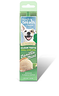 TROPICLEAN Fresh Breath Clean Teeth Gel ГЕЛЬ ДЛЯ ЧИСТКИ ЗУБОВ У СОБАК, ВАНИЛЬНАЯ МЯТА 59 мл