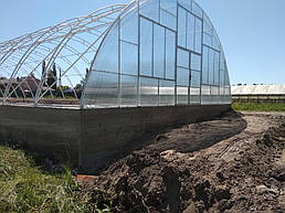 Теплица 10*40 пгт. Пулины Житомирская область Июль 2018 г 3