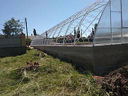 Теплица 10*40 пгт. Пулины Житомирская область Июль 2018 г 4