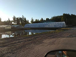 Теплица 10*40 пгт. Пулины Житомирская область Июль 2018 г 17