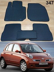 Килимки ЕВА в салон Nissan Micra К12 '03-10