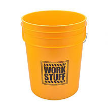 Відро для миття автомобілів - Work Staff Wash 20 л. жовтий (9700034)