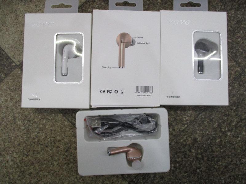 Бездротова Bluetooth Гарнітура Навушник Iphone V1, фото 1