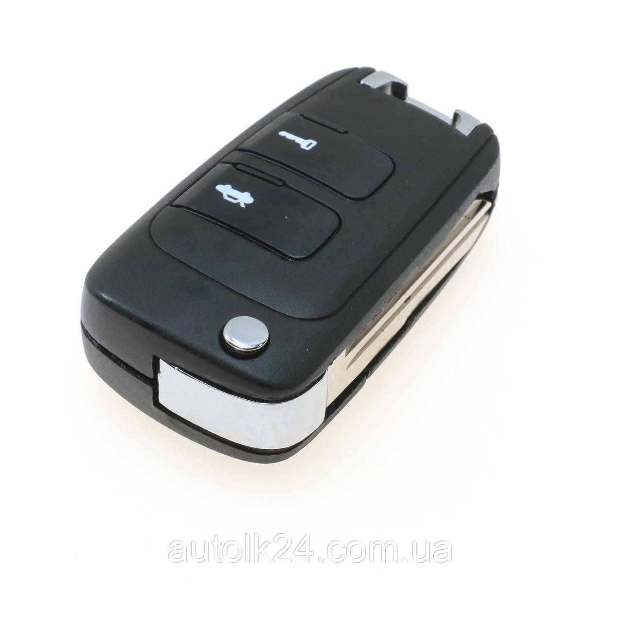 Заготовка (корпус) викидного ключа Chevrolet Epica 2 кнопки