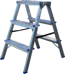 Драбина ELKOP DHR403 (3 ст., верх. ст. 0,65 м, двостороння)